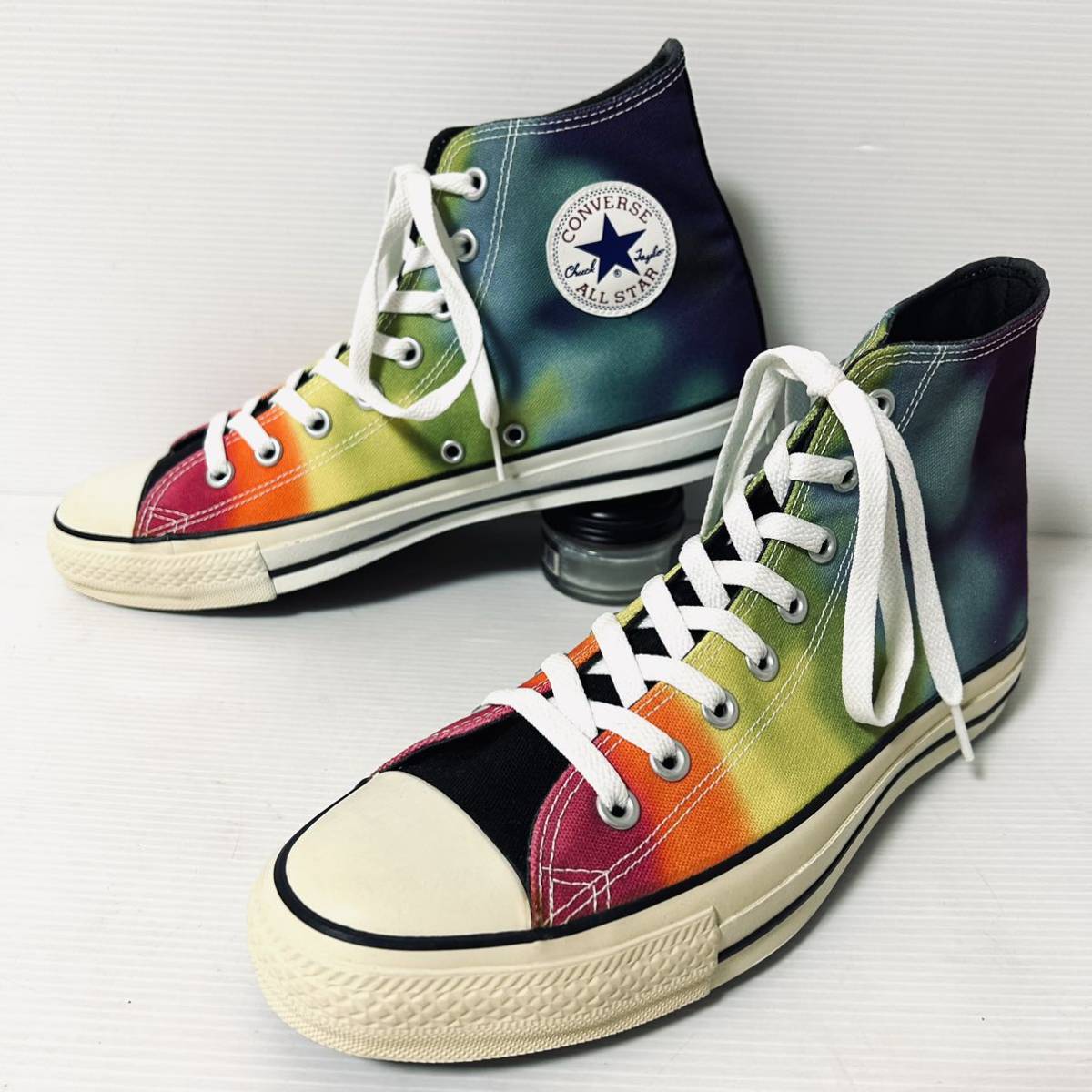 【美品】CONVERSE ALL STAR TIEDYERAINBOW HI　RAINBOW 1R710コンバース オールスター　タイダイレインボウ スニーカー 28cm ＊BA_画像1