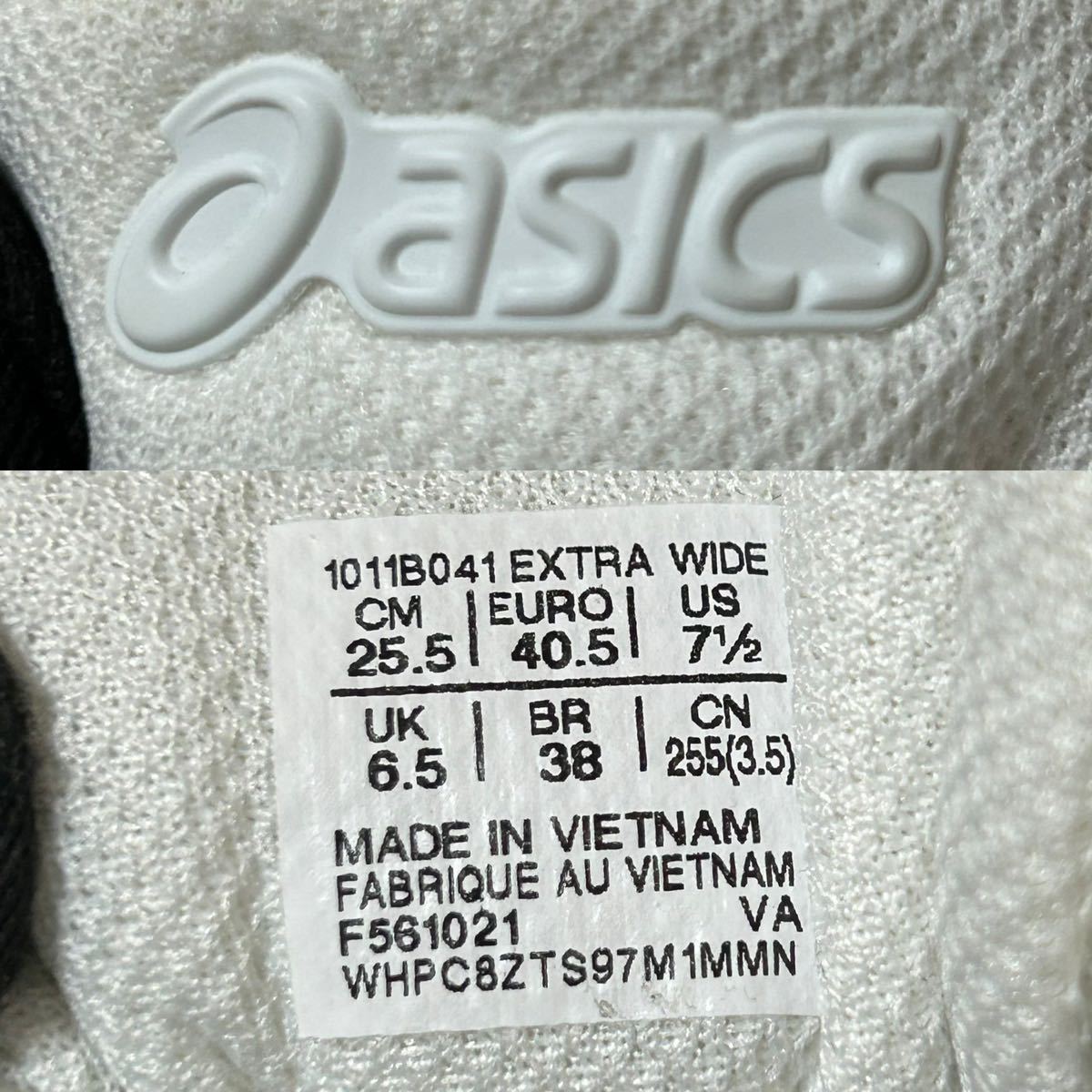 [ beautiful goods ]asics Asics joruto3 extra wide 1011B041 running shoes sneakers 25.5cm white *52