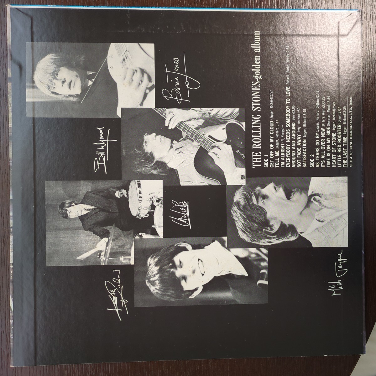 PROMO sample 見本盤 rolling stones golden album ローリング・ストーンズ ゴールデン・アルバム record レコード LP アナログ vinyl_画像7