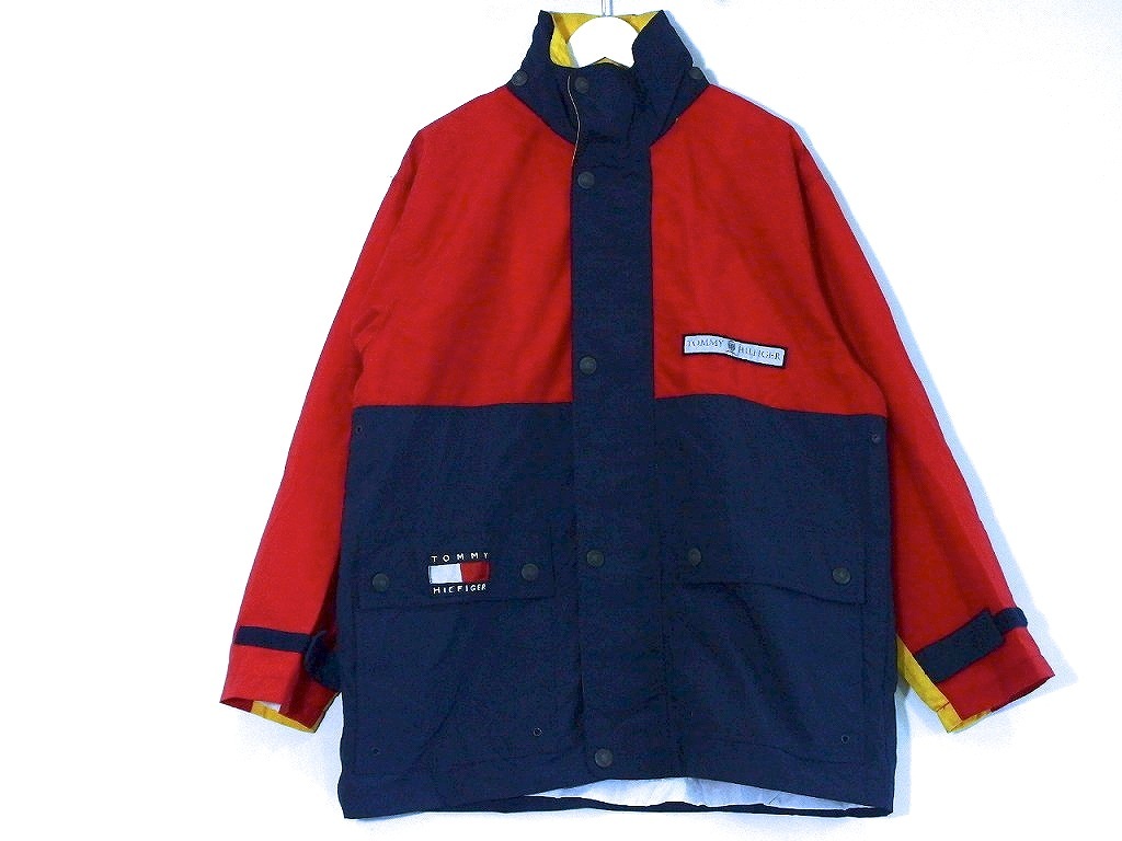 トミーヒルフィガー TOMMY HILFIGER マウンテン　パーカー　ジャケットコート　ナイロン メンズ ・M マルチカラー kz4612204899