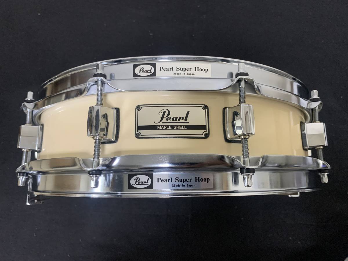 送料無料 状態良 限定品 90s PEARL ORDER MODEL 14x3.5 Piccolo MAPLE パール メイプル ピッコロ スネア ドラム dw の画像1