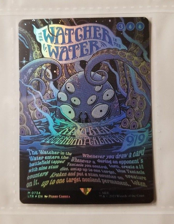 MTG 指輪物語 ポスター Foil 水中の監視者/The Watcher in the Water