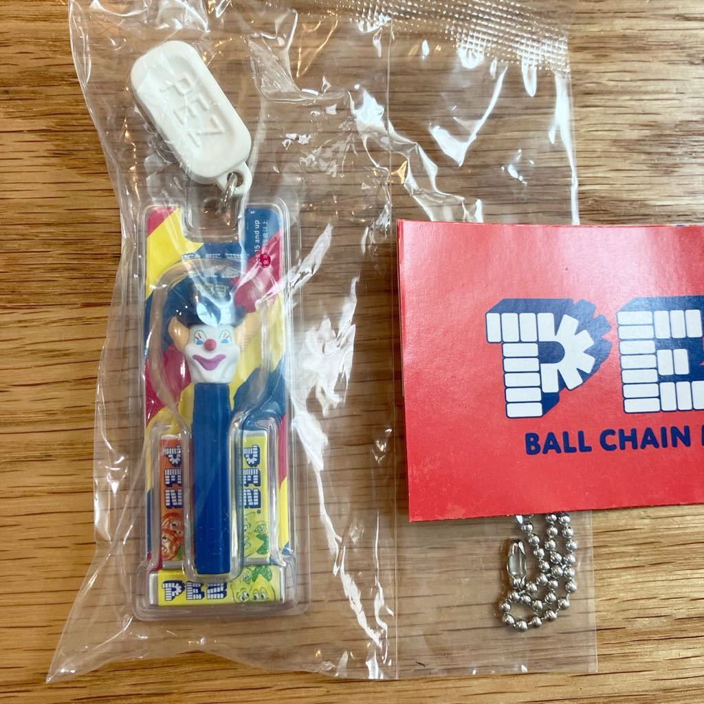 即決 新品 PEZ ボールチェーンマスコット ケンエレファント ピエロ 青 フィギュア ミニチュア ペッツ ガチャ ガシャポン キーホルダー_画像1