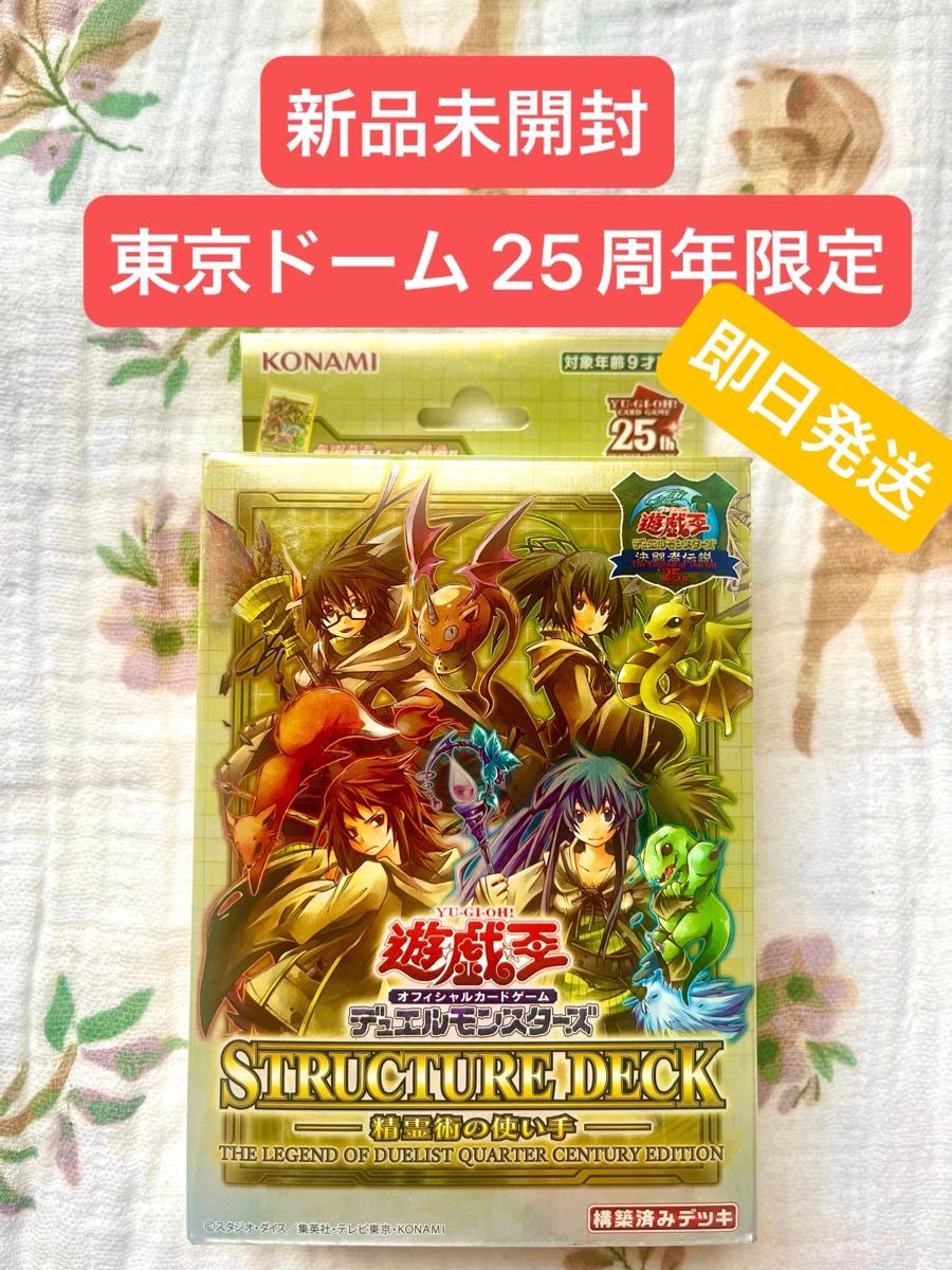 【新品未開封】遊戯王OCG 東京ドーム限定　精霊術の使い手 -決闘者伝説 QUARTER CENTURY EDITION-