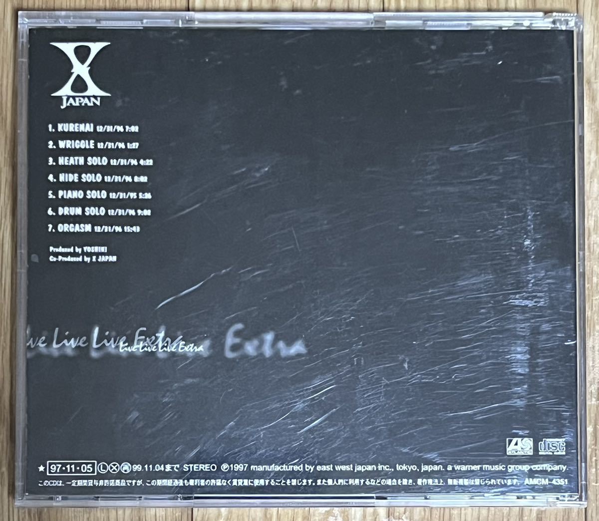 X JAPAN Live Live Live Extra_画像3