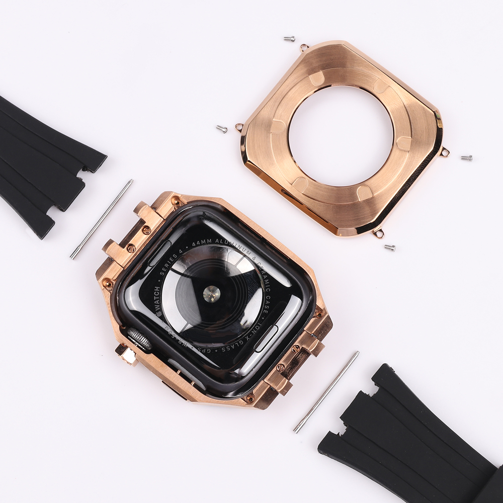 [ Apple часы apple watch 9,8,7 45] Audemars Piguet Royal дуб способ высококлассный кейс RG×WH ограничение золотой концепция карбоновый 