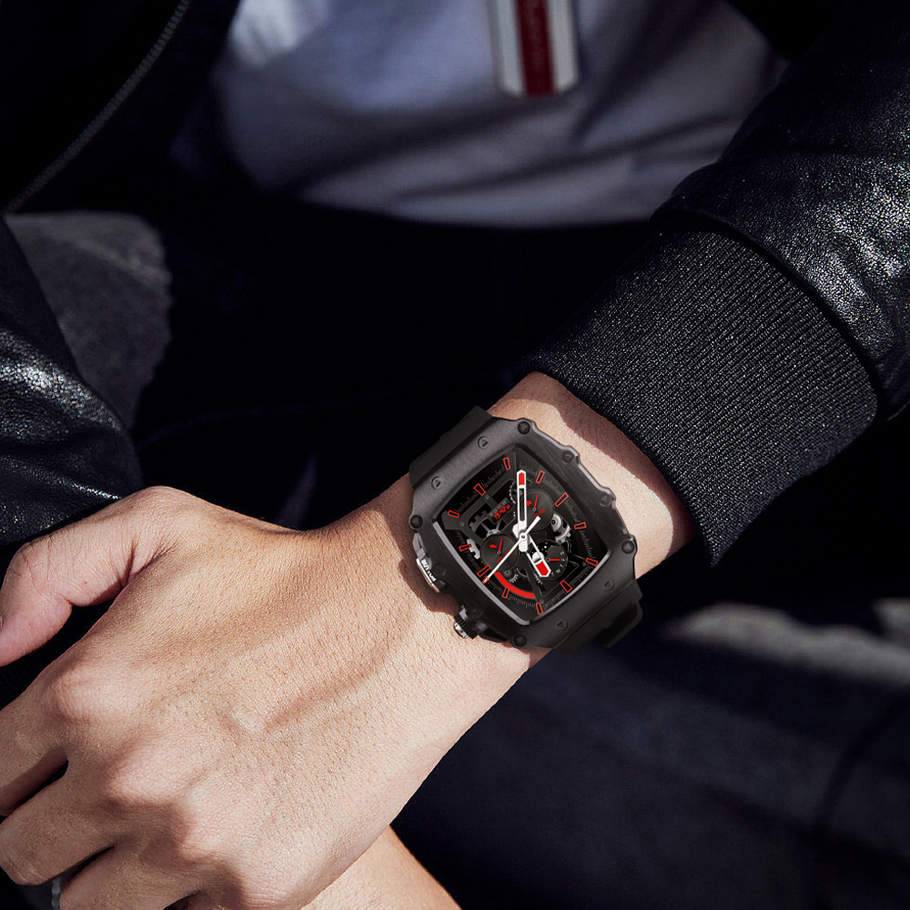 【アップルウォッチ apple watch 9,8,7,6,5,4,SE 45 44】リシャールミル風高級ケース 黒金　　　限定 ゴールデンコンセプト ハンブルリッチ_画像4