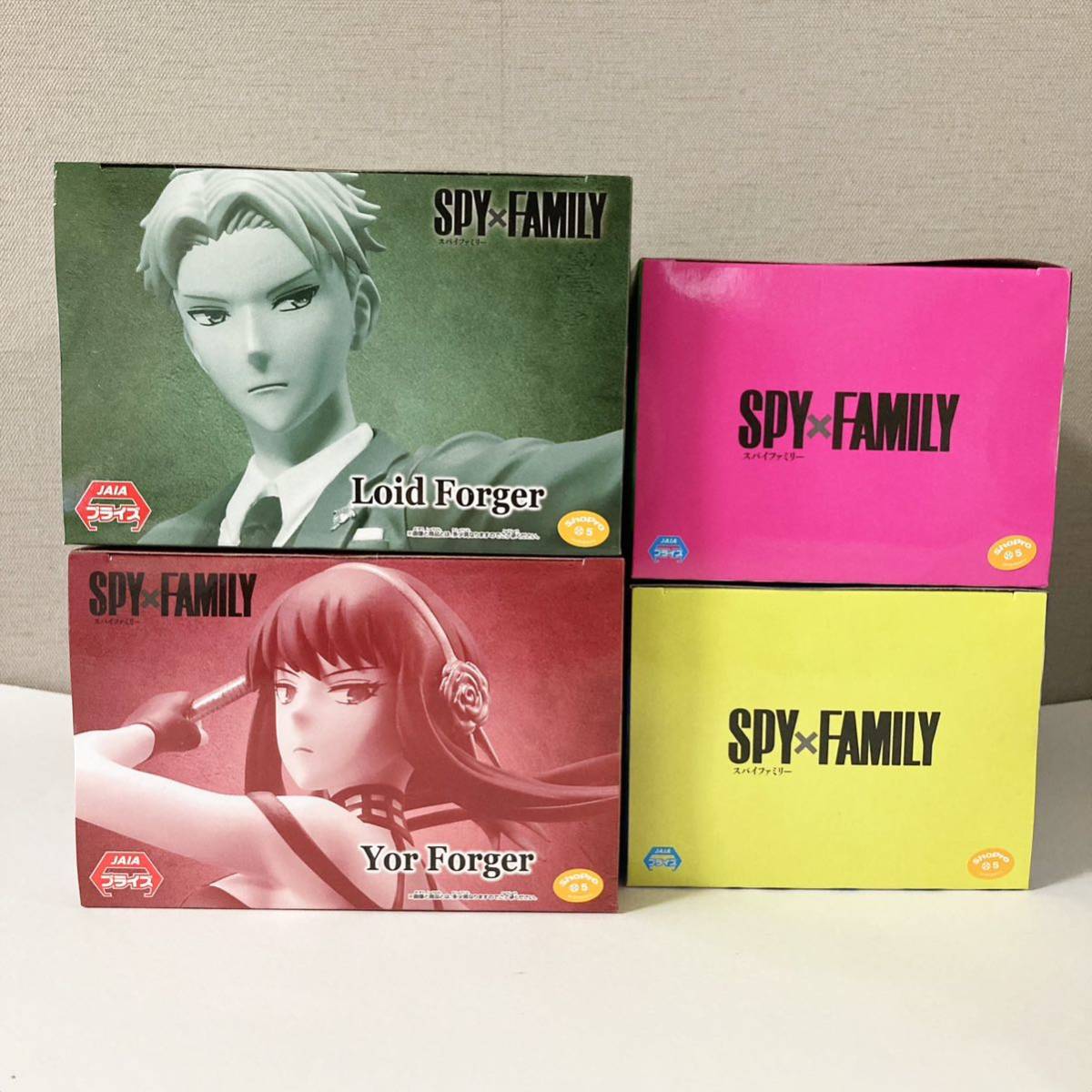 未開封 4種set◇スパイファミリー ロイド ヨル フィギュア SPY×FAMILY Loid Forger & Yor Forger Vibration Stars Figure DXF Figure_画像8