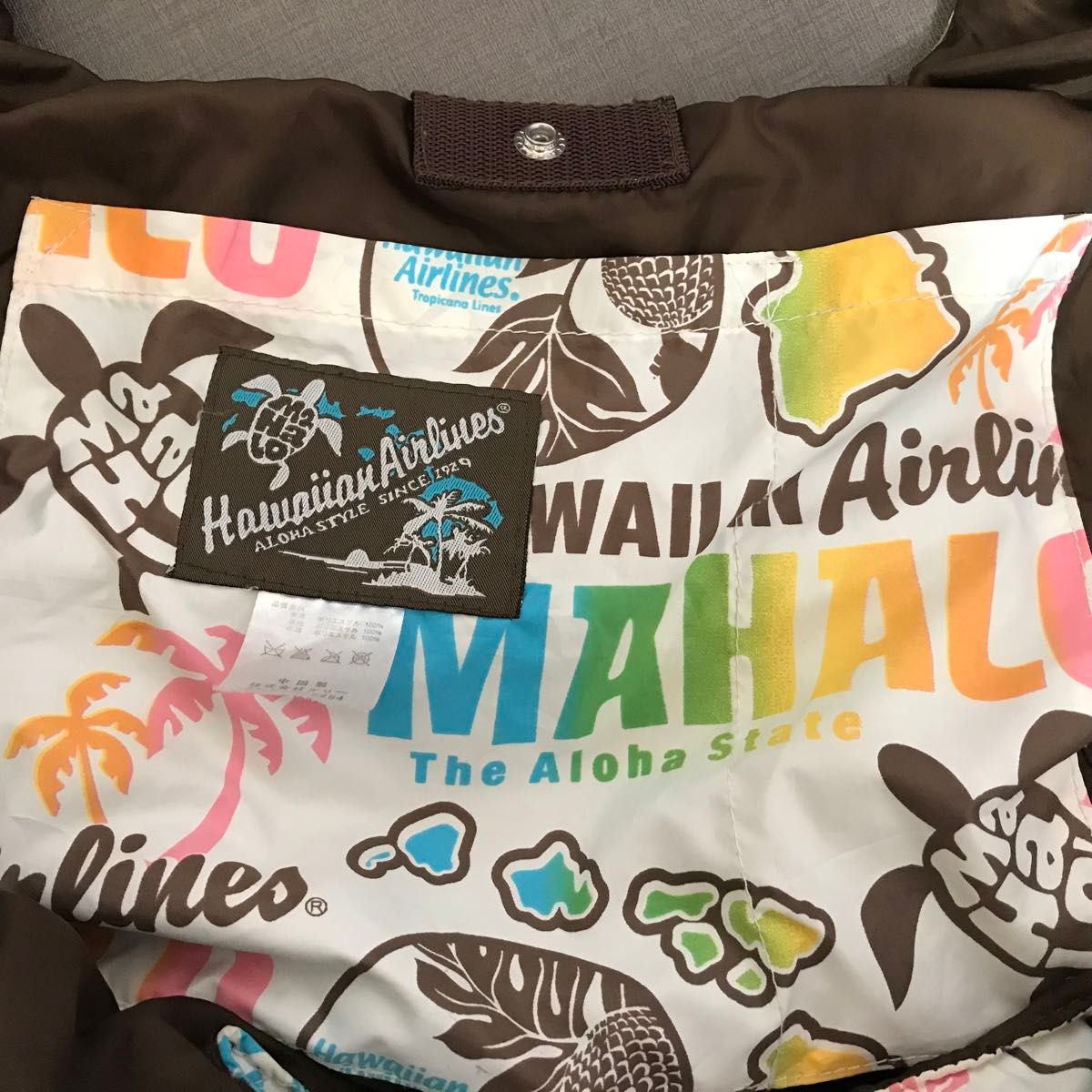 HAWAIIAN AIRLINES ナイロントートバッグ ハワイアンエアライン