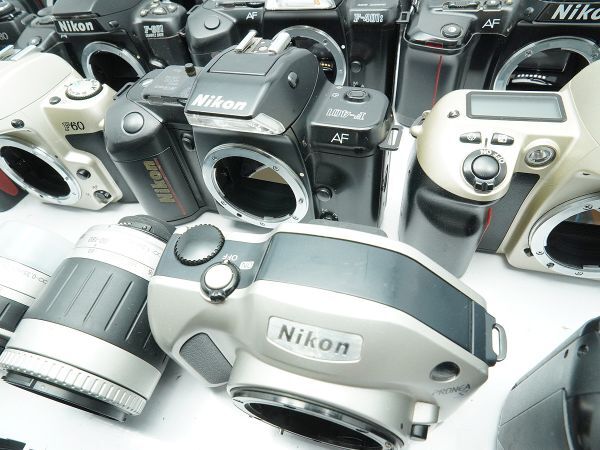 ★ニコン AF一眼&レンズなど★F-801/F-601/F-501/F-401s/F100/F80/IX-NIKKOR/ 等 計:25点まとめ【ジャンク品】29606_画像7