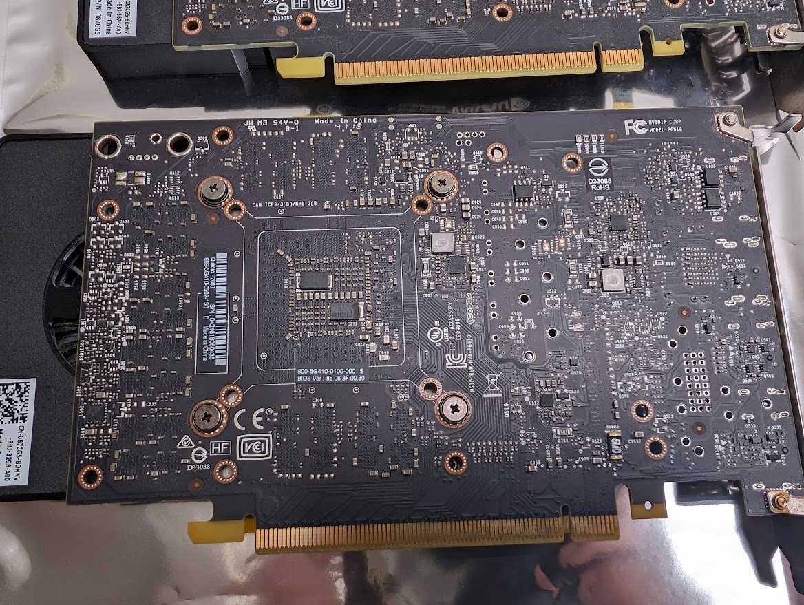 NVIDIA Quadro P2000 5GB まとめて 7枚 セット GPU-Z確認 FF15ベンチ完走確認 売り切り_画像3