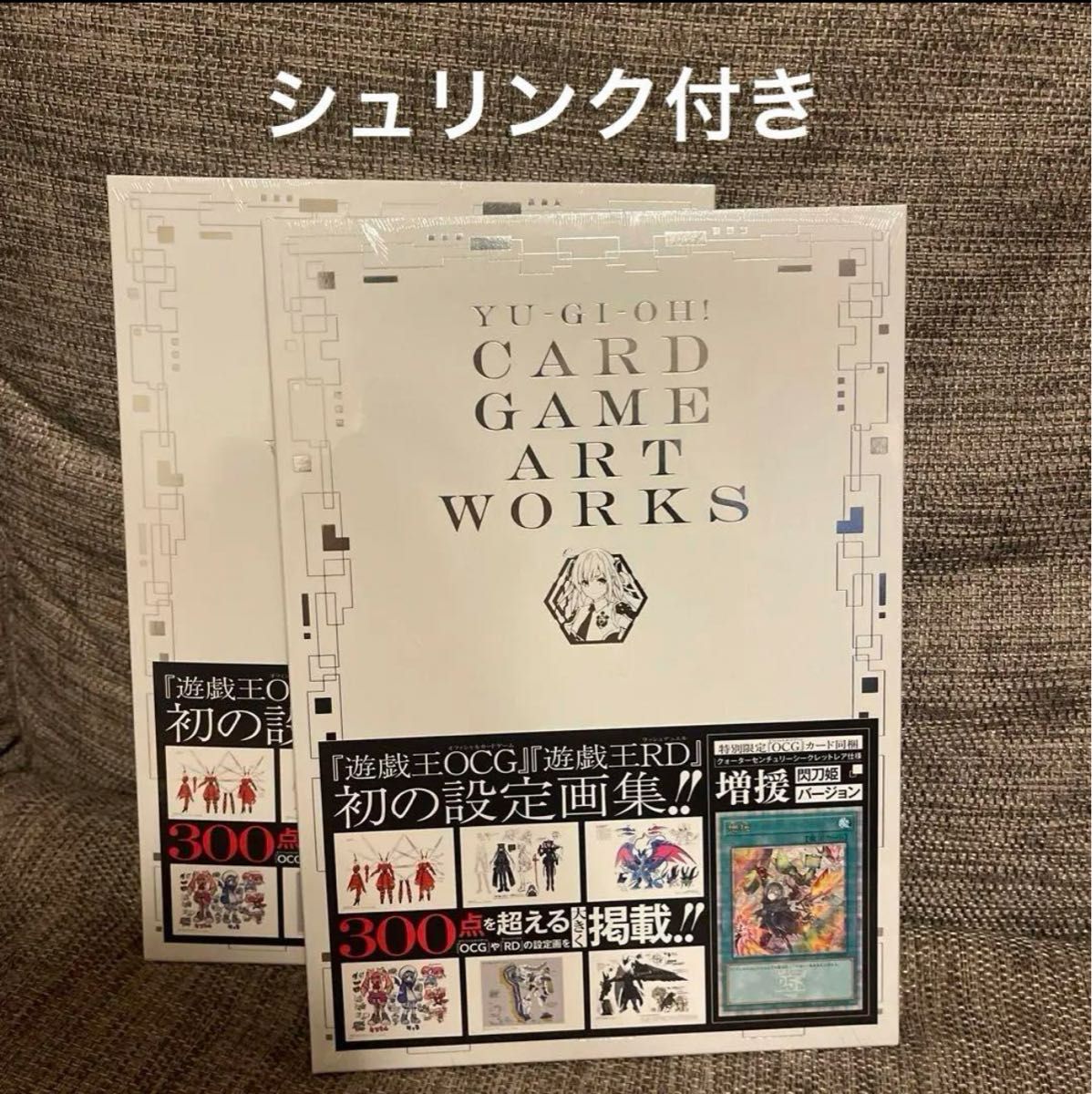 遊戯王CARD GAME ART WORKS 2冊セット 増援25th 閃刀姫 アートワークス