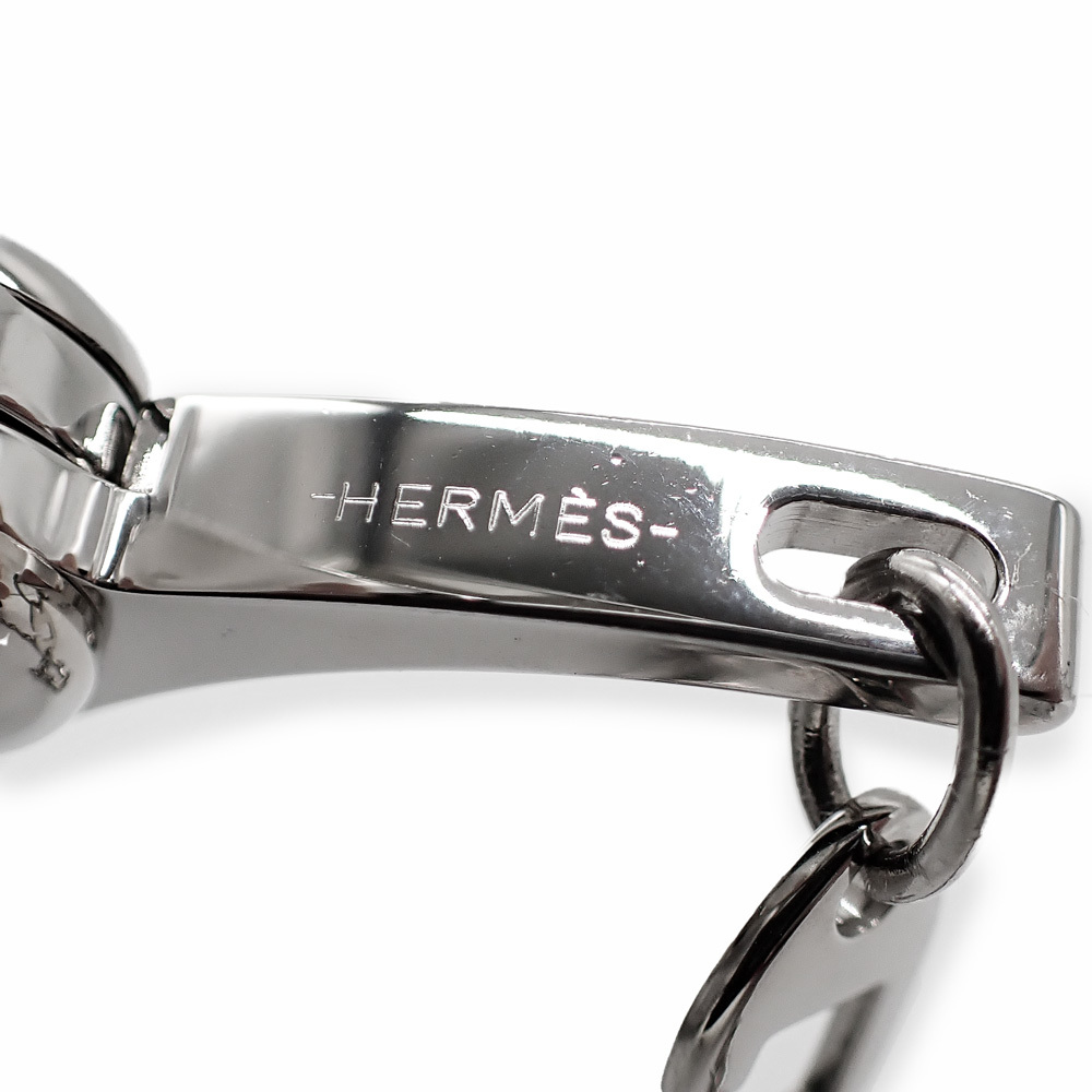 未使用品 HERMES エルメス フィルー グローブホルダー 手袋ホルダー 000833G パラディウム シルバー_画像6