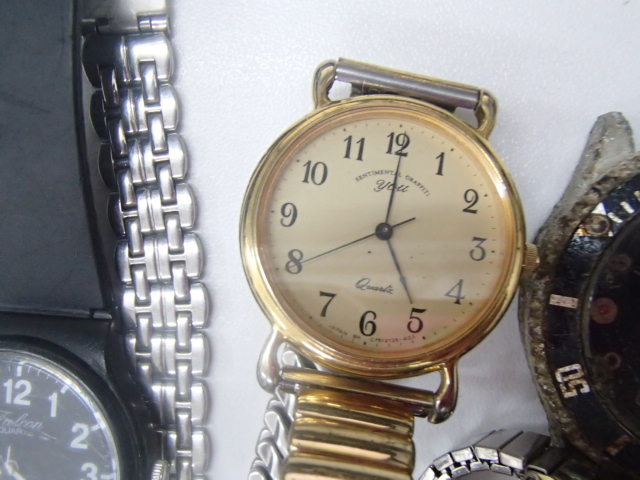 A58019【ジャンク品】腕時計おまとめ メンズ レディース 手巻き クオーツ 稼働 不動 ブランド SEIKO CITIZEN ORIENT_画像10