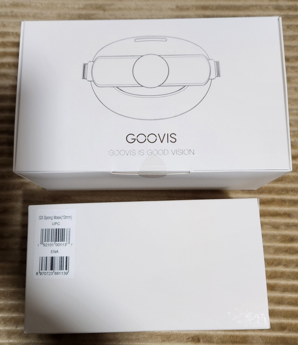 GOOVIS G3 MAX プレミアムセット＋エリートヘッドバンド＋スポンジマスク_画像4