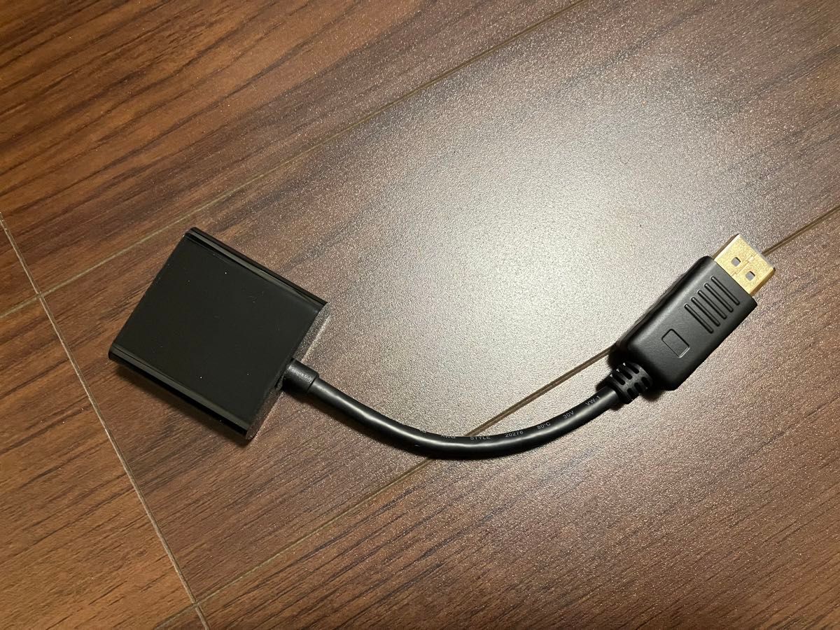 アイネックス　DisplayPort-HDMI 変換ケーブル(約20㎝) ブラック　AMC-DPHD