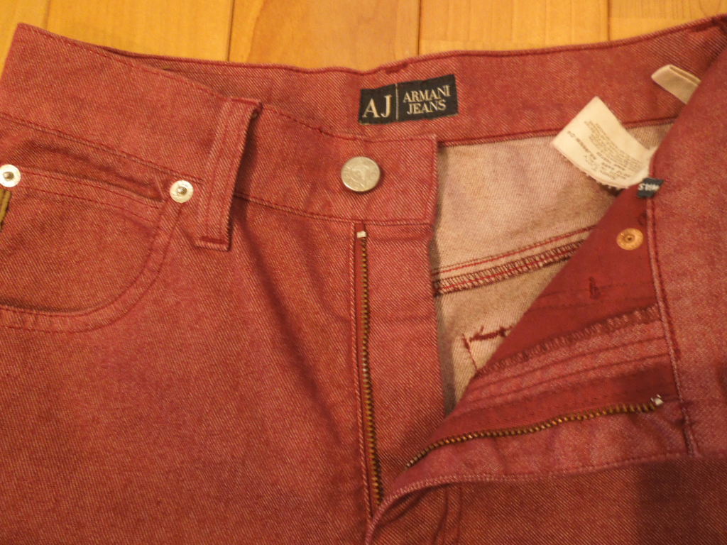 ARMANI JEANS ... джинсы  　 Denim   брюки  　W28 дюймов 　MADE IN ITALY