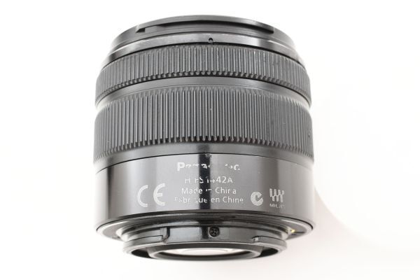 【美品】PANASONIC LUMIX G VARIO 14-42mm f3.5-5.6 ASPH MEGA O.I.S 動作確認済み #200861の画像9