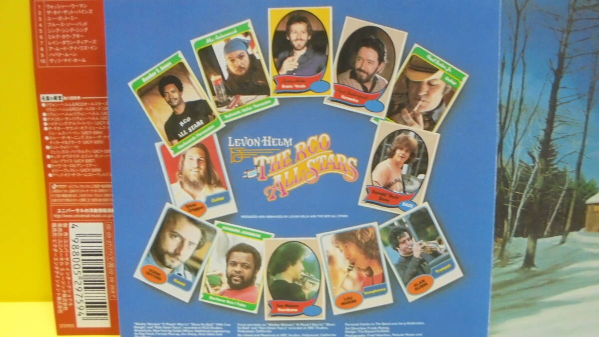 【CD】リヴォン・ヘルム(ex The Band Dr.) 1stソロ/Dr.John,S.Cropper,Duck Dun,P.Butterfield 他参加/ Levon Helm & The RCO All-Stars_画像9