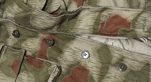 MJ69旧ドイツ軍実物ARMYアメリカ古着ミリタージャケット迷彩フィールドジャケット117/7590’Sビンテージ綿素材オールド＆レトロスタイル_画像4