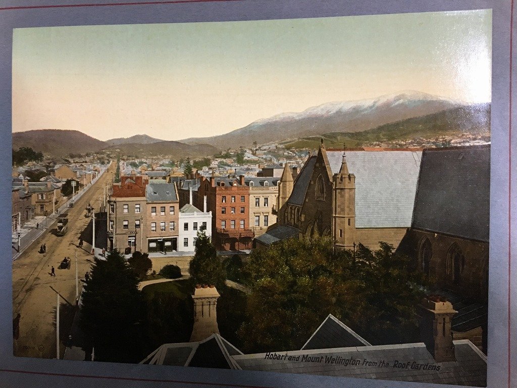 ｋ◇　戦前写真帖　Picturesque Hobart　刊年不明　写真6枚　風景　英文解説　　/A08_画像3