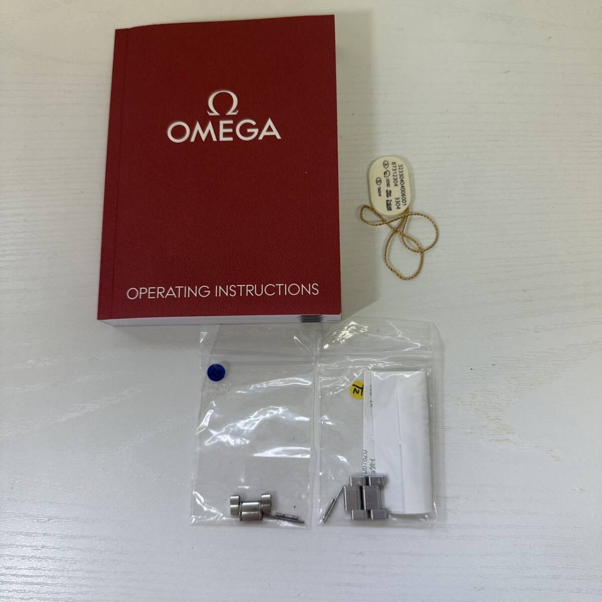 142 1円スタート OMEGA オメガ 自動巻き スピードマスター 32330404006001 付属完備 コマ SPEEDmaster 良品の画像3