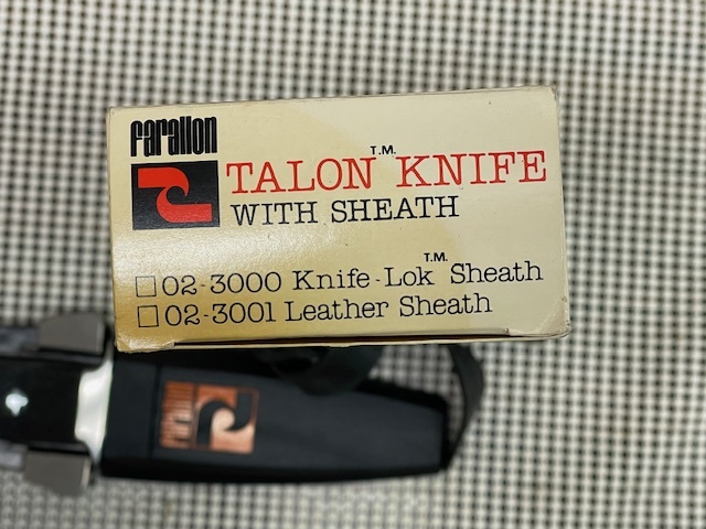 FARALLON(JAPAN) TALLON KNIFE　ダイバーズナイフ【未使用品】_画像7