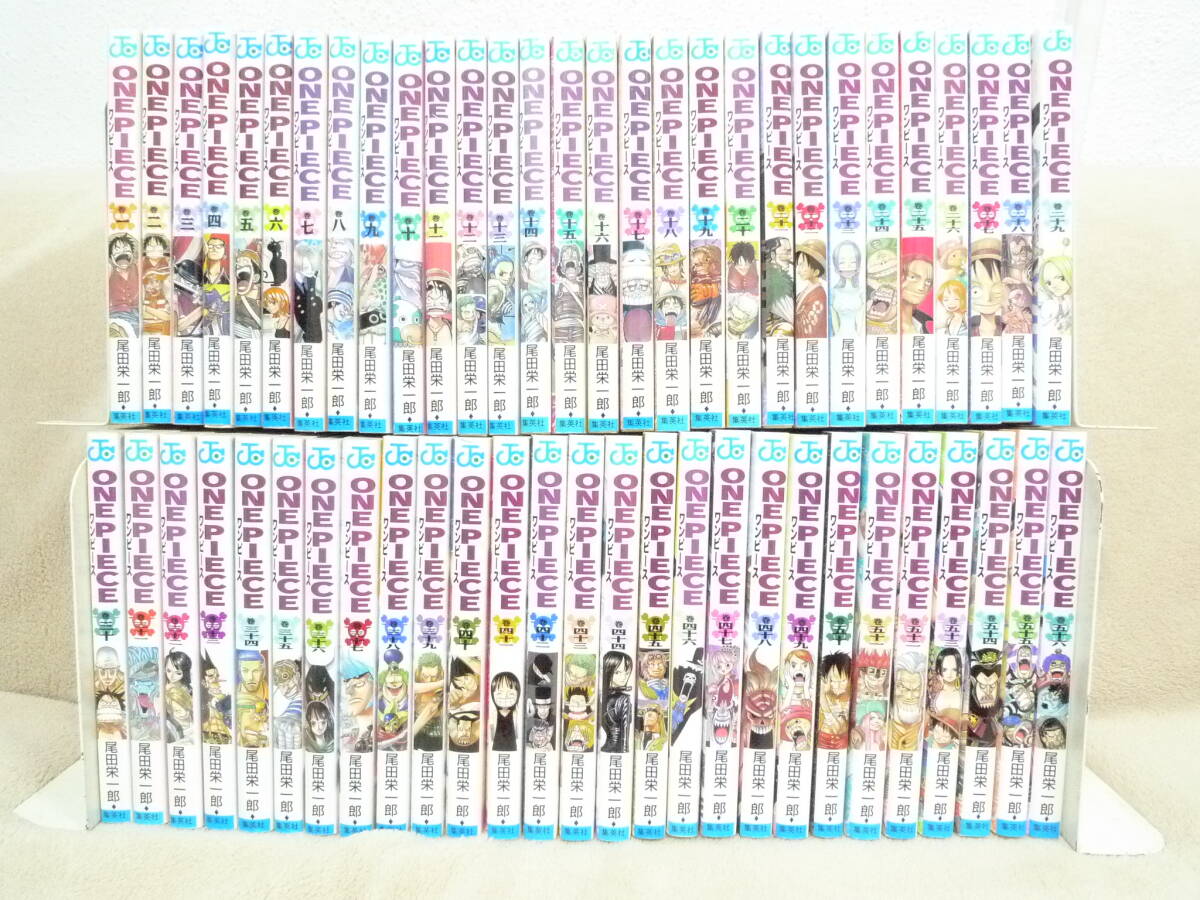 ONE PIECEワンピース全巻セット1～107巻＋おまけ計113冊セット既刊全巻セット 尾田栄一郎　全巻揃い 中古 まとめ売り_画像1