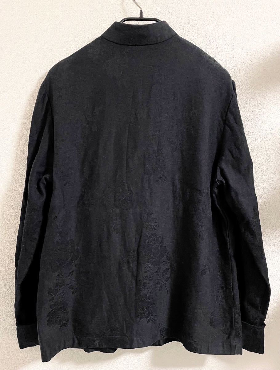 送料無料 名作 BLACK COMME des GARCONS カンフージャケット （ブラックコムデギャルソン チャイナ JKT JACKETの画像2