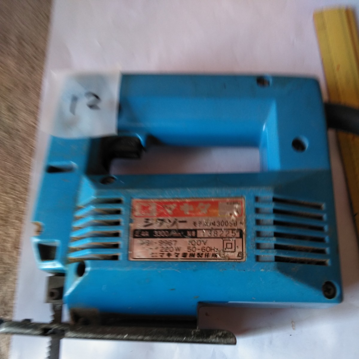 マキタ ジグソー 電動工具 makita 工具 大工道具 DIY 電気のこぎり　稼働品　送料 520_画像5