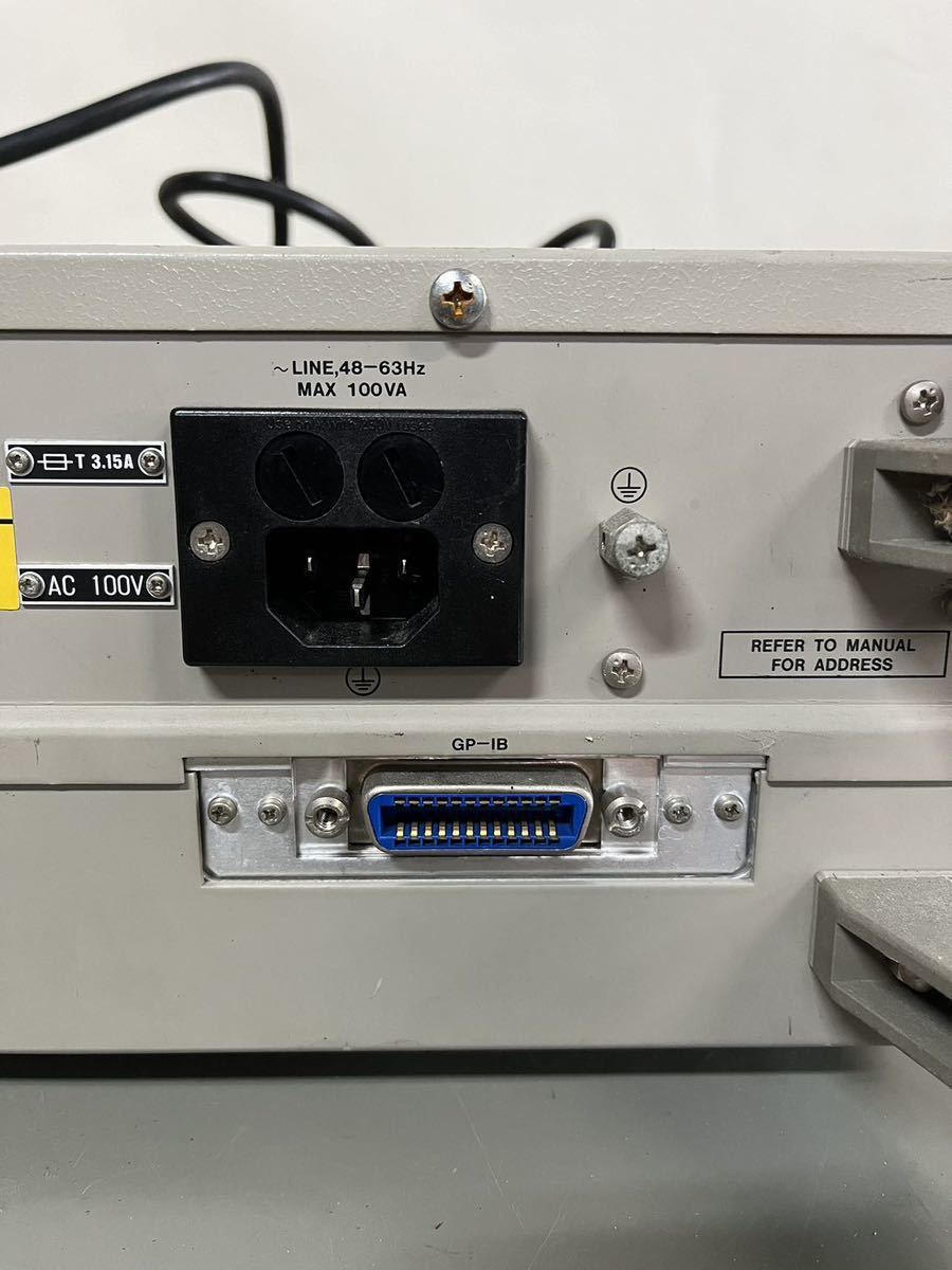Anritsu アンリツ 信号発生器 シグナルジェネレーター MG3602A 発送サイズ120_画像10