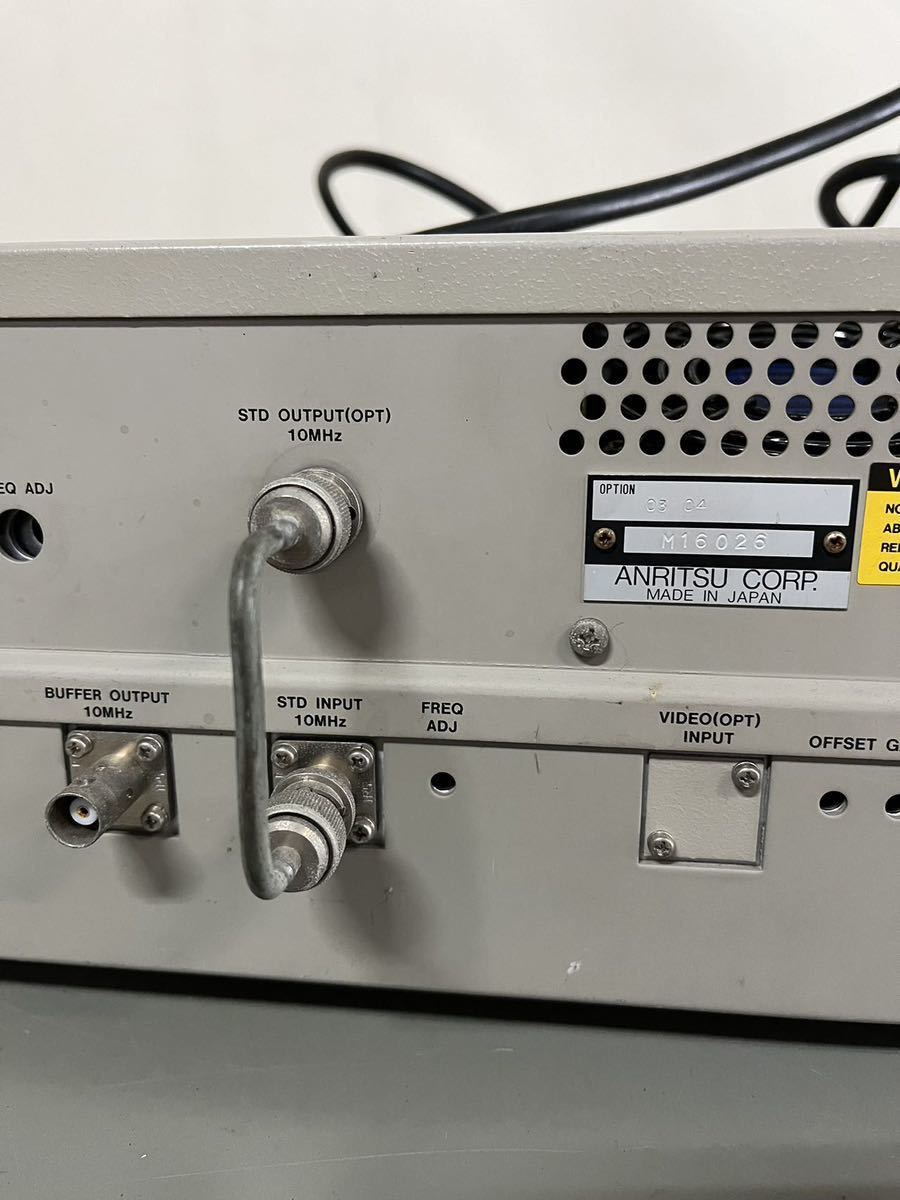 Anritsu アンリツ 信号発生器 シグナルジェネレーター MG3602A 発送サイズ120_画像9