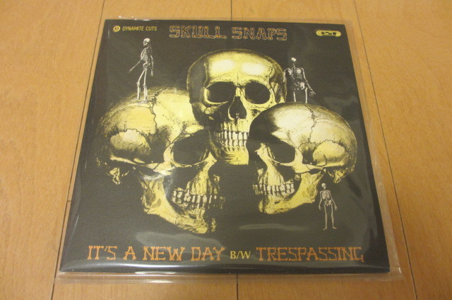 ★【SKULL SNAPS スカル・スナップス】☆『IT'S A NEW DAY / TRESPASSING』7' 新品 激レア★_画像1