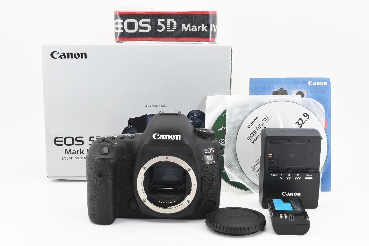 Canon EOS 5D Mark Ⅳ 本体 ボディ 元箱・付属品付き|デジタル Canon EOS 5D Mark Ⅳ 本体 ボディ 元箱・付属品付き|デジタル