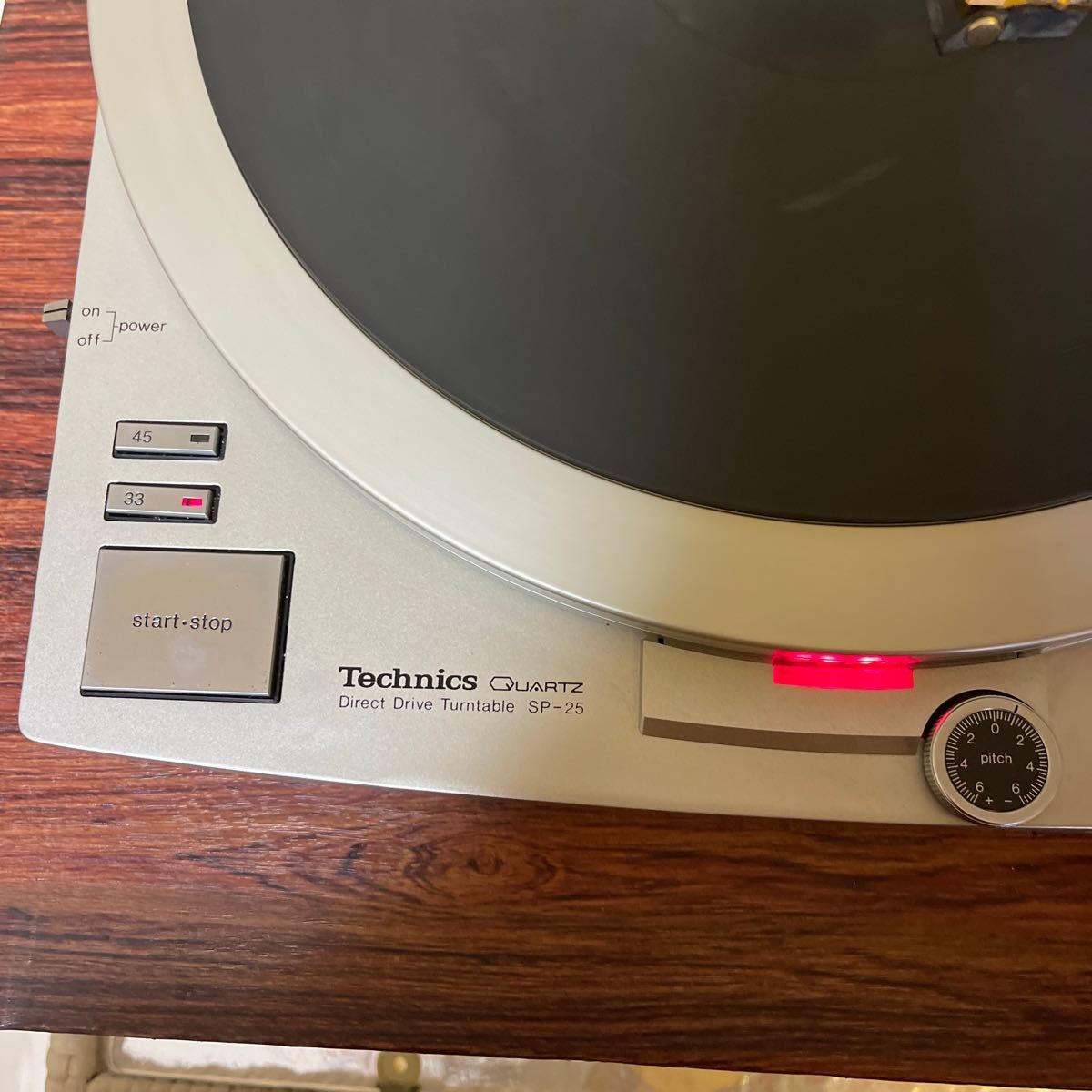 Technics テクニクス ターンテーブル SP-25/ EPA-100_画像5