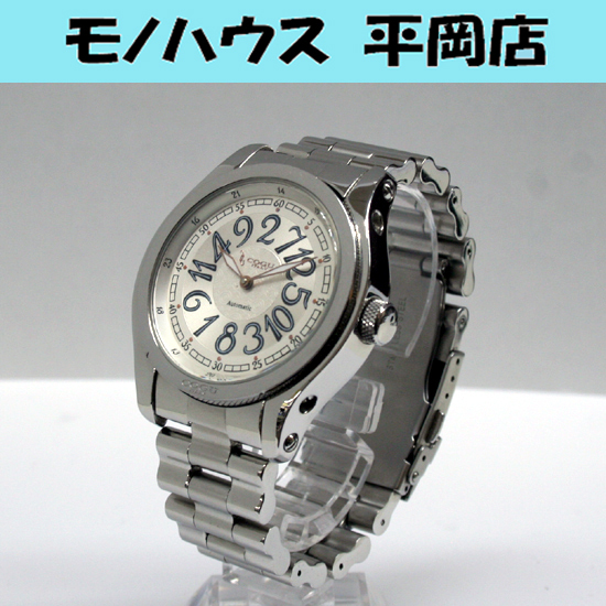 動作品 COGU ITALY 自動巻腕時計 CRAZY WATCH 2針 裏スケ オマージュ クレイジーアワー ジャンピングアワー 札幌市 清田区 平岡 Ｔ_画像1