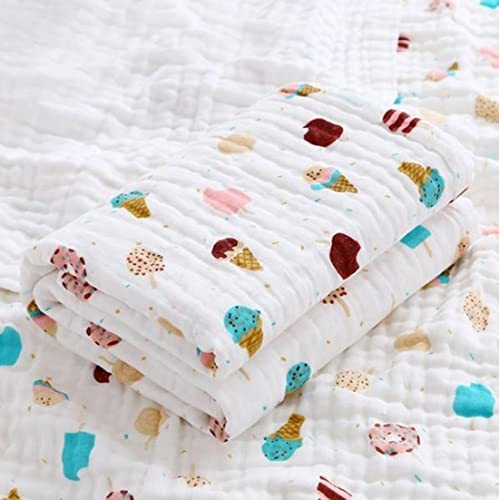 [ is g is g honey ] baby bath towel newborn baby blanket 6 -ply gauze cotton 100% 3 pieces set (B set )