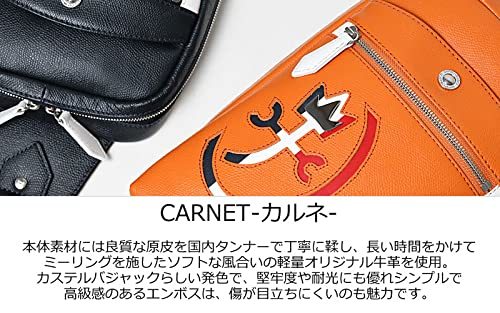 [カステルバジャック] ボディバッグ CARNET(カルネ) 032911 オレンジ_画像3