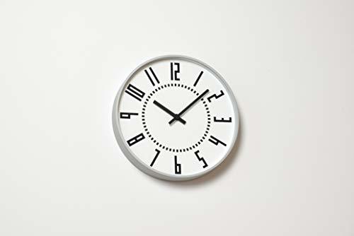 レムノス 掛け時計 アナログ エキクロック アルミニウム 白 eki clock TIL16-01 WH Lemnos_画像2