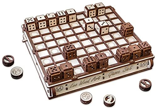 EWA ゲームセット 3D木製パズル＝ボードゲーム (　Game Set / Eco Wood Art　)_画像3