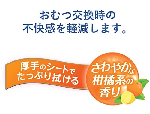 【まとめ買い】トイレに流せるおしりふき大判厚手 ハビナース 40枚入×6個セット 介護 大人用 高齢者 柑橘系の香り ノの画像4