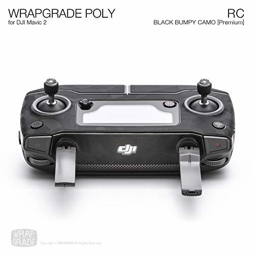 WRAPGRADE POLY for DJI Mavic 2 スキン シール 送信機用 (ブラックバンピーカモ)_画像2