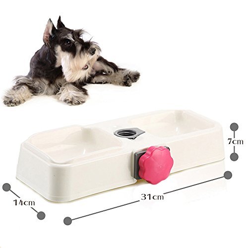 Gifty товары для домашних животных автоматика поилка собака кошка водоснабжение кормление полив вода .. посуда клетка фиксация отсутствие номер для 