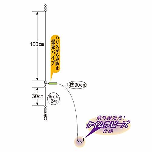 がまかつ(Gamakatsu) 大物泳ガセ仕掛 FD156 13号-ハリス10_画像2