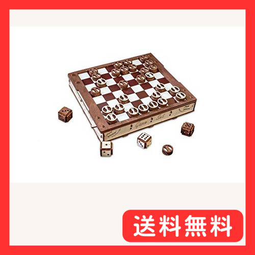 EWA ゲームセット 3D木製パズル＝ボードゲーム (　Game Set / Eco Wood Art　)_画像1