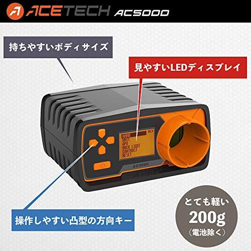 ACETECH AC5000 弾速計 初速計 三脚 自動計算 センサー 自己診断 メモリー 計測器_画像3