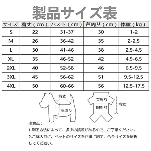 FUNGGORD 犬用レインコート ペットレインコート カッパ ポンチョ 小型犬 中型犬 大型犬 柴犬 耐水性 透明な合_画像4