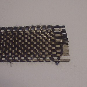 カーボン平織クロステープ，#200(t≒0.25mm)，幅100mm×1m_画像1