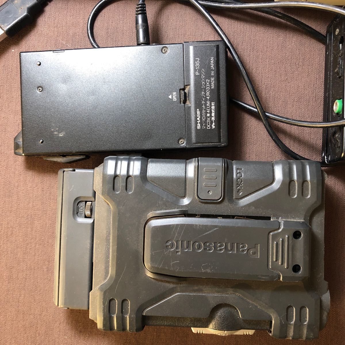 MC745 【ジャンク】ウオークマン ポータブルカセットテープレコーダーGo-7/TX-02/SW55/P-135J/M-8150 など5台セットで_画像9