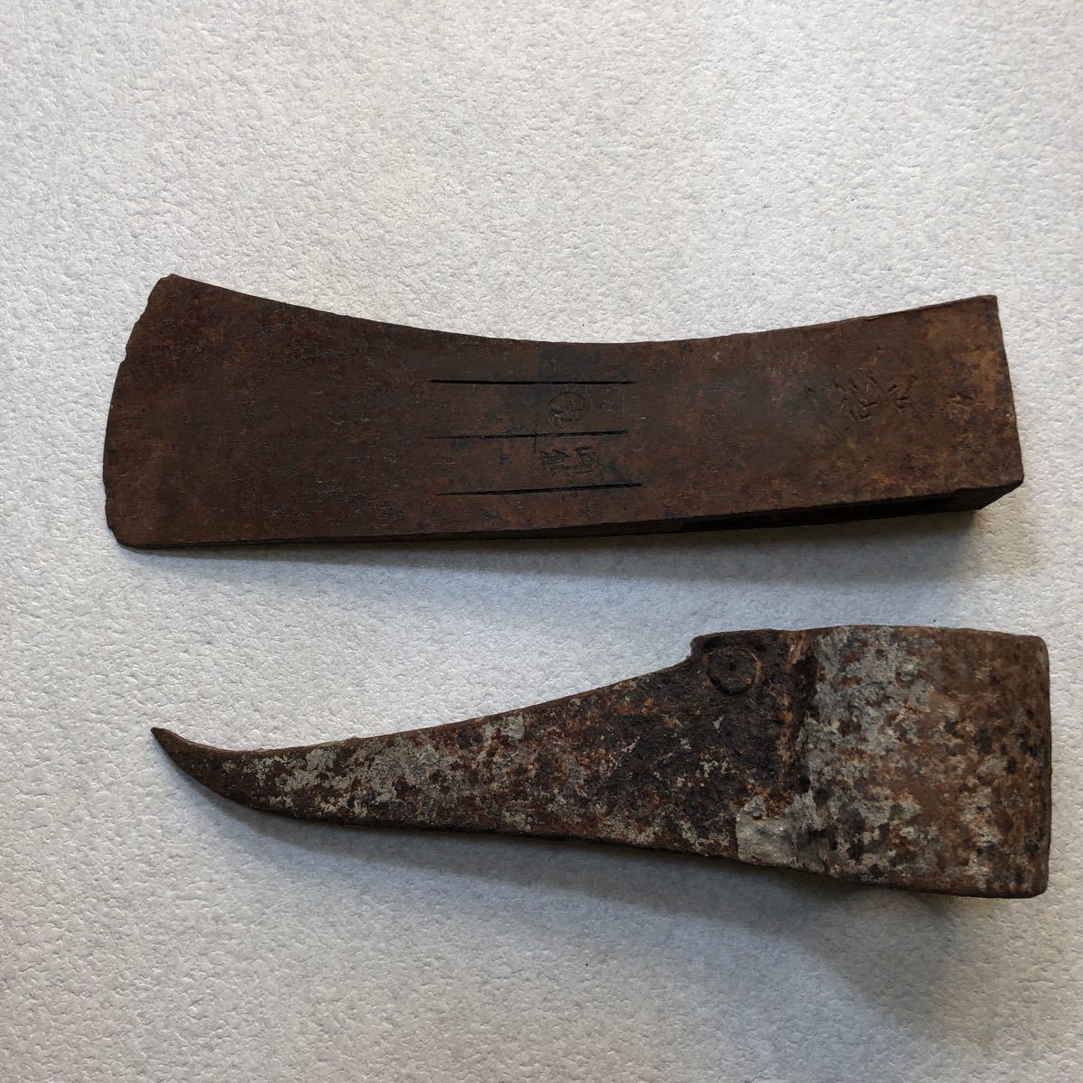 OI975 ヨキ とび口 ヘッドのみ 大工 林業 山師 古民具 古い道具の画像1